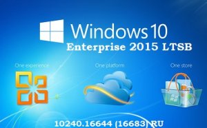 Microsoft Windows 10 Enterprise 2015 LTSB 10240.16644 (16683) x86-x64 RU-RU NANO by Lopatkin (2016) RUS