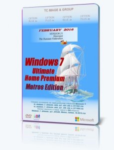 Windows 7 M ult hpr edition in one by Matros 21 (x64x86) [Ru] (2016)
