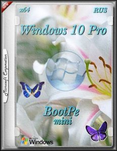 Windows 10 Pro + BootPe x64 mini by Vlazok (2016) RUS