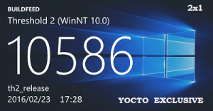 Microsoft Windows 10 Pro 10586.164 th2 x86 RU YOCTO_EXCLUSIVE_2x1 by Lopatkin (2016) RUS