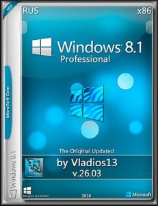 Windows 8.1 Pro x86 By Vladios13 v.26.03 (2016) [Ru]
