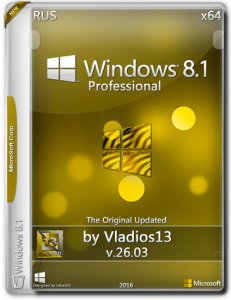 Windows 8.1 Pro By Vladios13 v.26.03 (x64) [Ru] (26.03.2016)