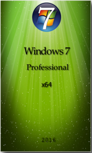 Windows 7 Professional lite sp1 vl by vlazok (x64) [RU] (2016)