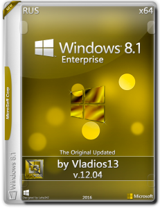Windows 8.1 Enterprise x64 By Vladios13 v.12.04 (2016)  [Ru]