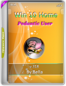 Win 10 Home.V.318 (Pedantic User)(x64) by Bella and Mariya (2016) [RUS]tg