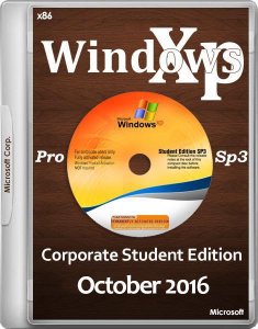 Windows XP Pro SP3 Corporate Student Edition October 2016 / lil-fella (Team-LiL)