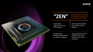 AMD: Первые процессоры Zen для настольных ПК появятся в начале 2017 года