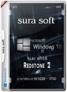 Windows 10 build 14955.1000.161020-1700.RS / Sura Soft / FRE RU-RU Redstone 2