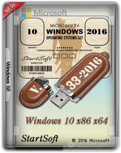 Microsoft Windows 10 x86 x64 StartSoft 33-2016 Final [2016,RU]