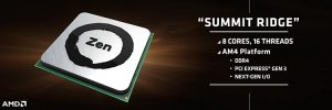 Сроки выхода и ориентировочные цены процессоров AMD Summit Ridge (Zen)