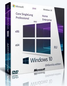 Microsoft® Windows 10 x86-x64 Ru 1703 RS2 8in2 Orig-Upd 06.2017 by OVGorskiy® 2DVD