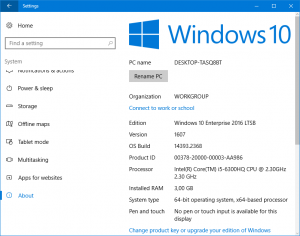 Windows 10 Enterprise LTSB 2016 (x64) v18.12 / by Semit
