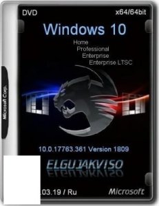 Windows 10 4in1 VL Elgujakviso Edition (v.14.03.19) 64bit