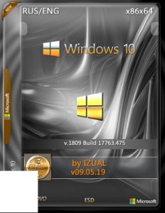 Windows 10 10.0.17763 vRS5 1809.475 136in1 32x64 izual 09.05.2019