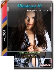 Windows 10 Enterprise LTSC 2019 v1809 x64 by LeX_6000 [15.07.2019]