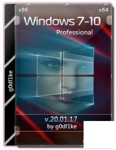 Windows 7/10 Pro х86-x64 by g0dl1ke 20.01.17