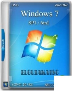 Windows 7 SP1 6in1 (x86) Elgujakviso Edition (v.20.01.20)