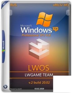 Windows XP Pro SP3 x86 VLK LWOS v.2 build 20.02 by LWGamе
