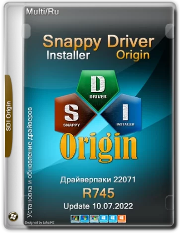 Snappy Driver Installer Origin R745 / Драйверпаки 22.07.1 [Multi/Ru]