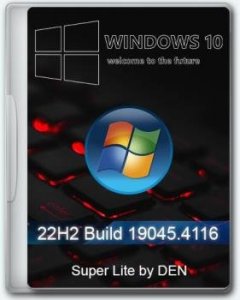 Windows 10 Русская Lite 22H2 Build 19045.4116 by Den
