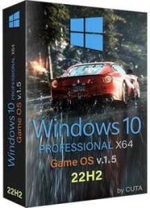Игровая сборка Windows 10 Pro 22H2 x64 1.5 by CUTA